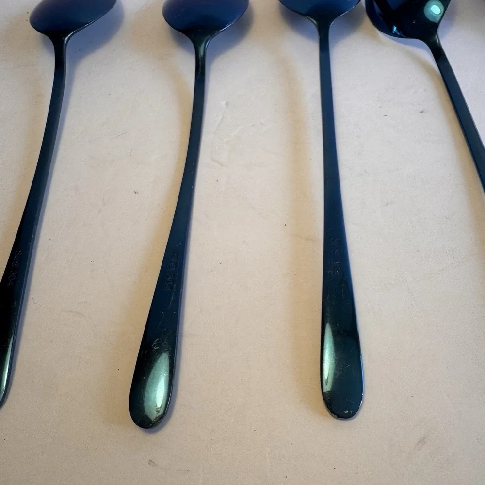 Buyer StarBlue‎ Sporks 2 in 1 Spoons Forks 5 Pieces Stainless Steel
